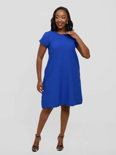 Kakiba Collections Zipporah Dress - Royal Blue - Shopzetu