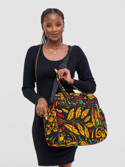Ankara Artifacts Tolu 2.0 Diaper Bag - Multicolored - Shopzetu