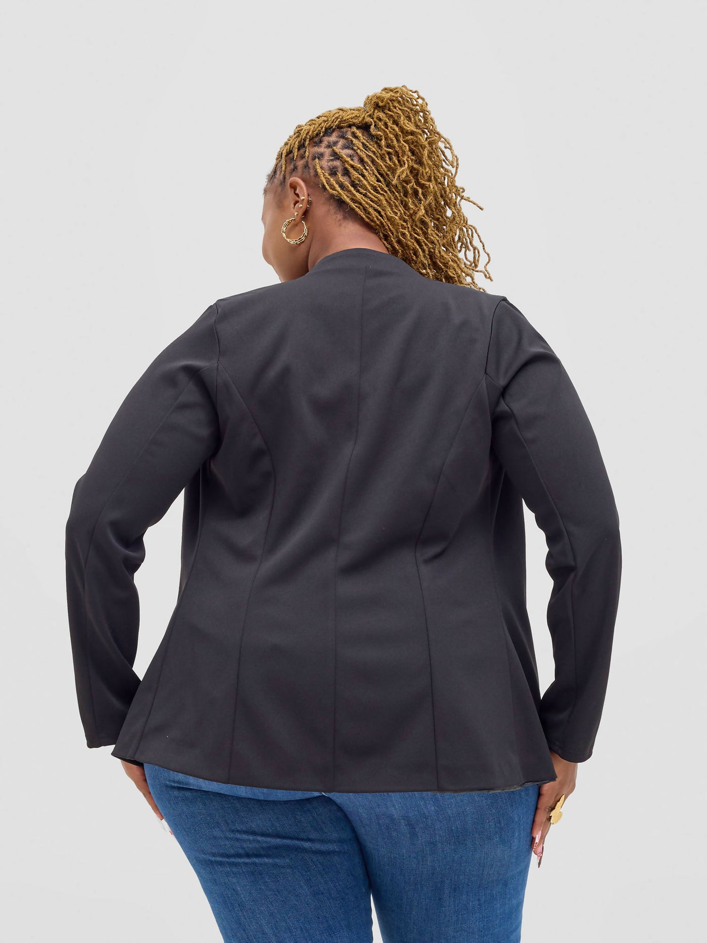 Silver Leaf Official Blazers (With Collar) - Black - Shopzetu