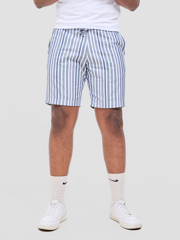 Safari by Vivo Mansi Mens Shorts - Black Stripes