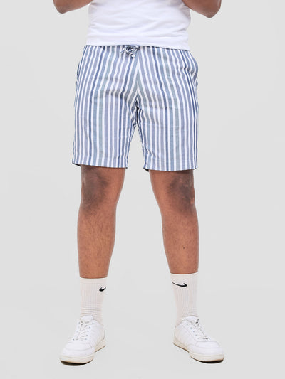 Safari by Vivo Mansi Mens Shorts - Black Stripes