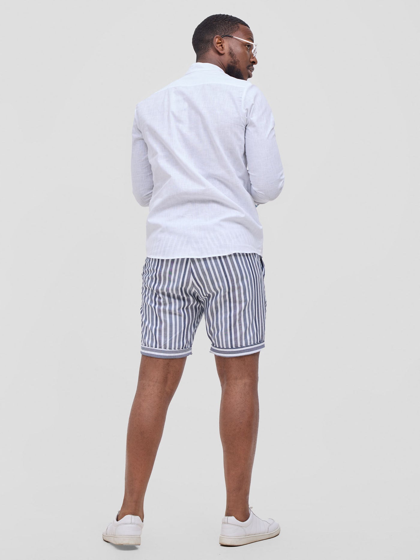 Safari by Vivo Mansi Mens Shorts - Black Stripes
