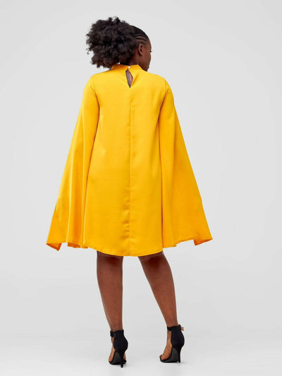 StylishSisters Dress - Mustard - Shopzetu