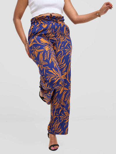 Timyt Urban Wear Savannah Golden Petals Pant - Gold - Shopzetu