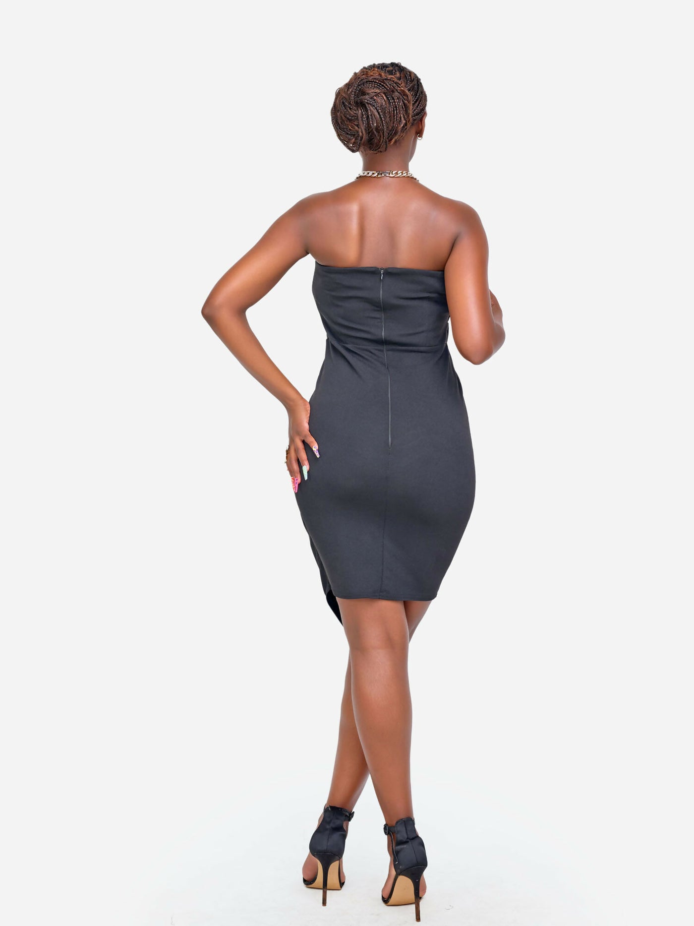 Tuli Nyx Dress - Black - Shopzetu