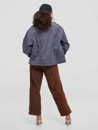 Kalungi Mshikaji Unisex Pant - Brown - Shopzetu