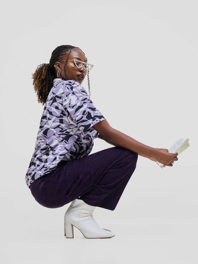 Kalungi Mshika Doro Trouser - Purple - Shopzetu