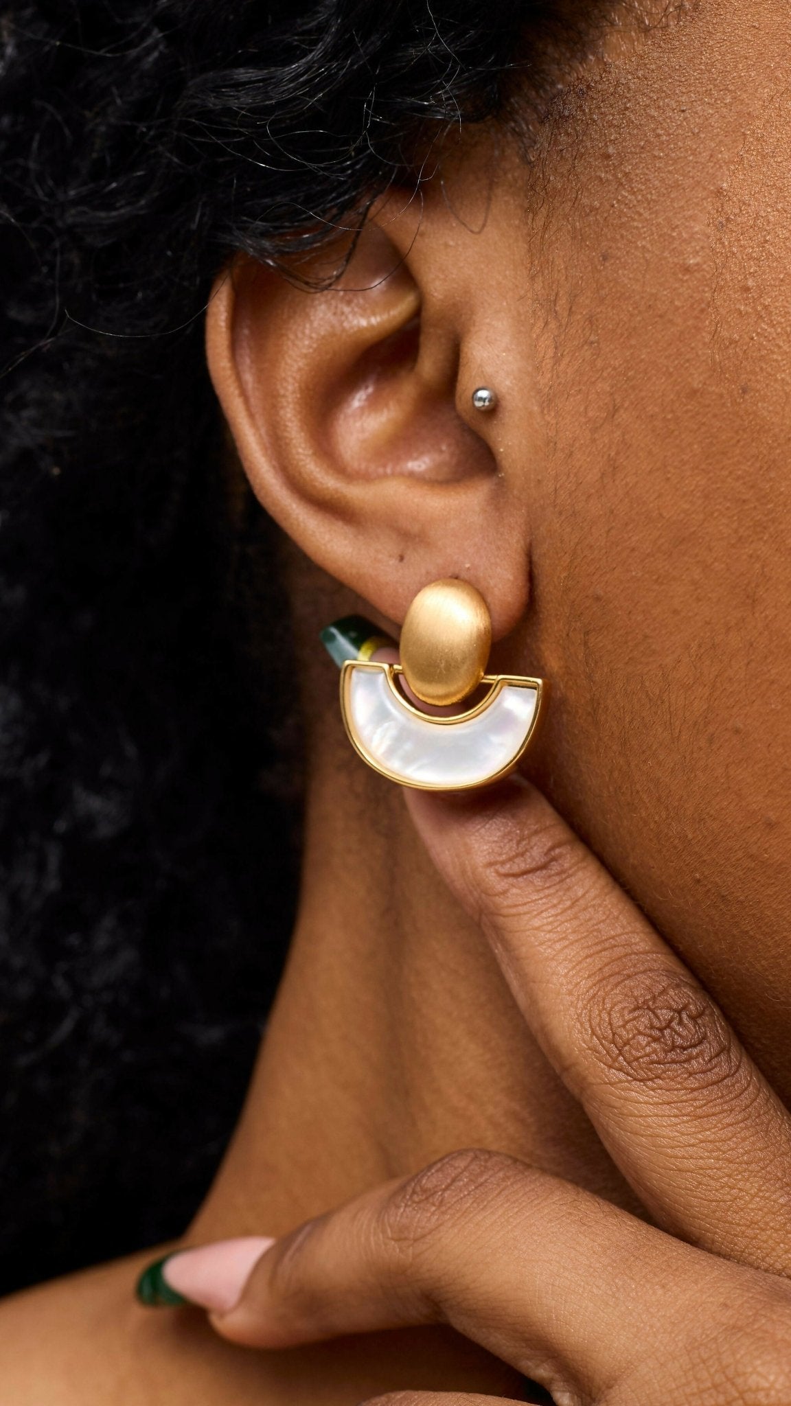 Accessorize With Style Statement Earring - Multicolored - Shopzetu