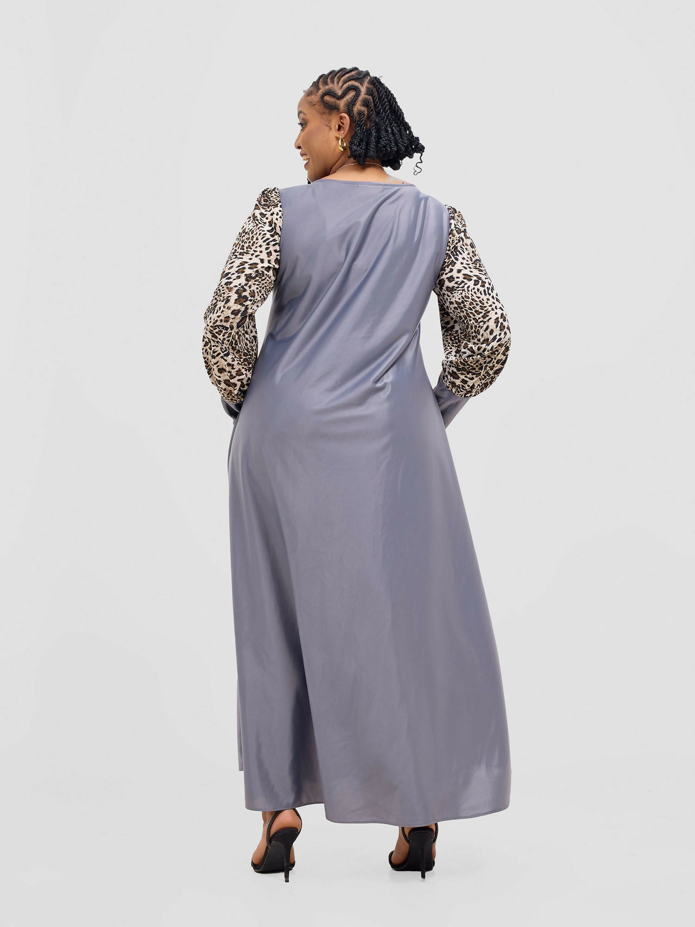 Jolly fancy Wear Rukia Dress - Grey - Shopzetu