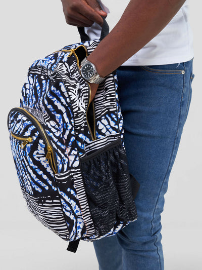 Ankara Artifacts Sleton Sorokin Backpack Bag - Multicolored - Shopzetu