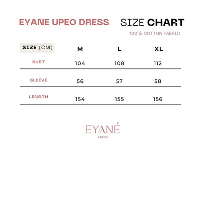 Eyane Africa Upeo Puff Sleeve Dress - Maroon - Shopzetu