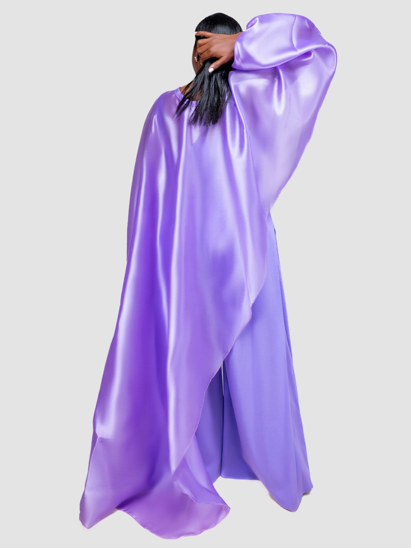 V - LUX Lavish Babe Pant Set - Lilac - Shopzetu