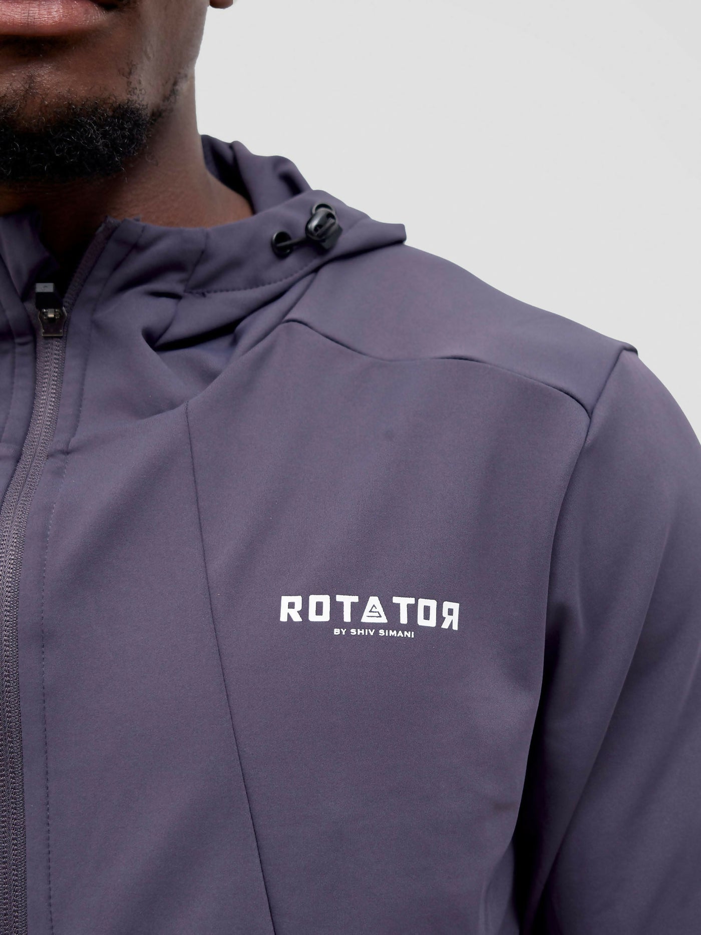 Rotator Active Wear Mens Performance Jacket - Dark Grey - Shopzetu