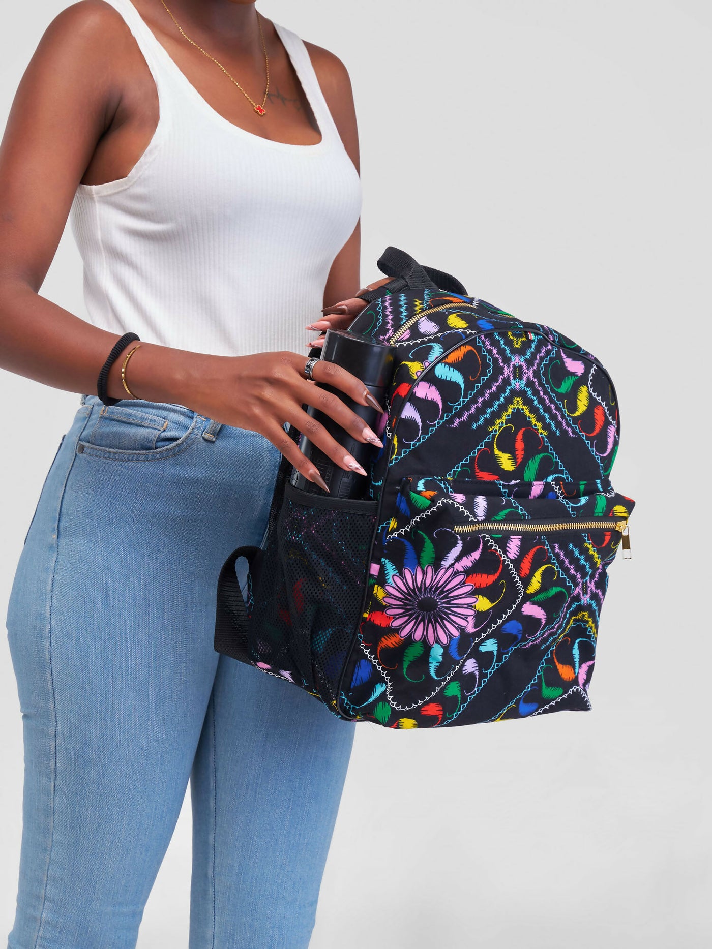Ankara Artifacts Kaleidoscope Thandi - Multicolored - Shopzetu