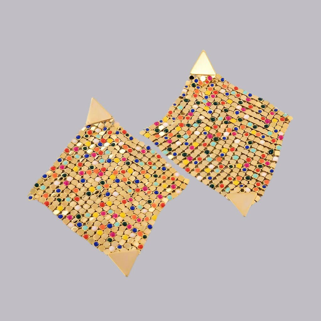 Accessorize With Style Premium Small Earring - Multicolored - Shopzetu