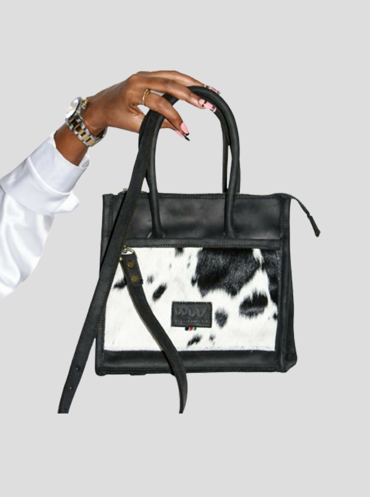 Wazawazi Wambui Mini Handbag - Animal Print - Shopzetu