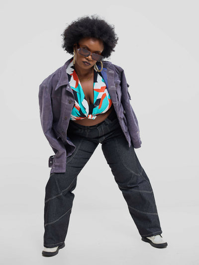 Kalungi Anga Unisex Shirt Top - Multicolored - Shopzetu