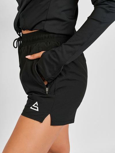 Rotator Active Wear Women's Active Short - Black - Shopzetu