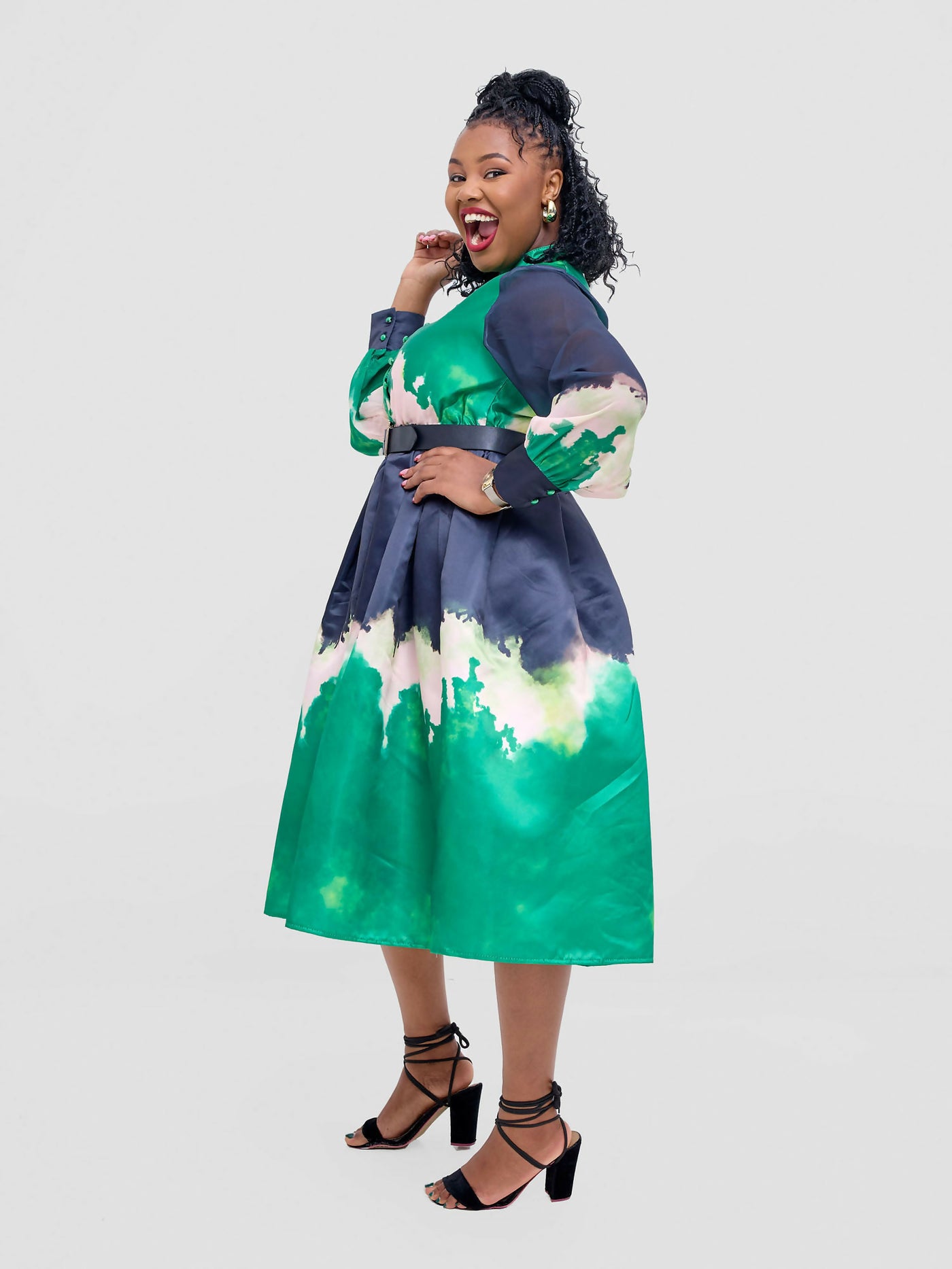 Stylish Sisters Miami Dress - Multicolored - Shopzetu