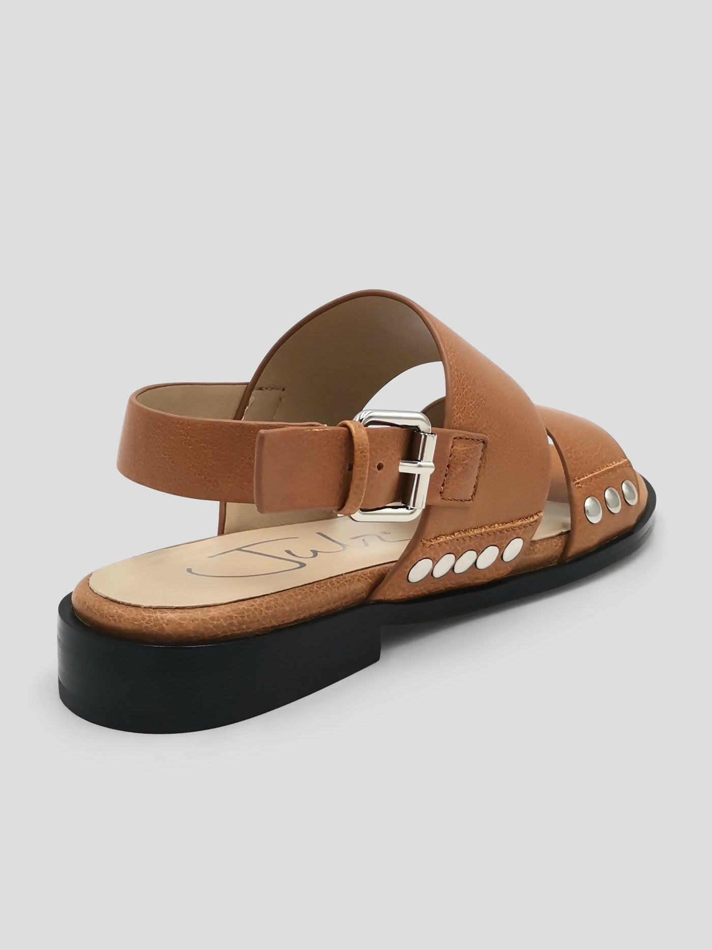 Julz Poppy Tan Sandals - Tan - Shopzetu