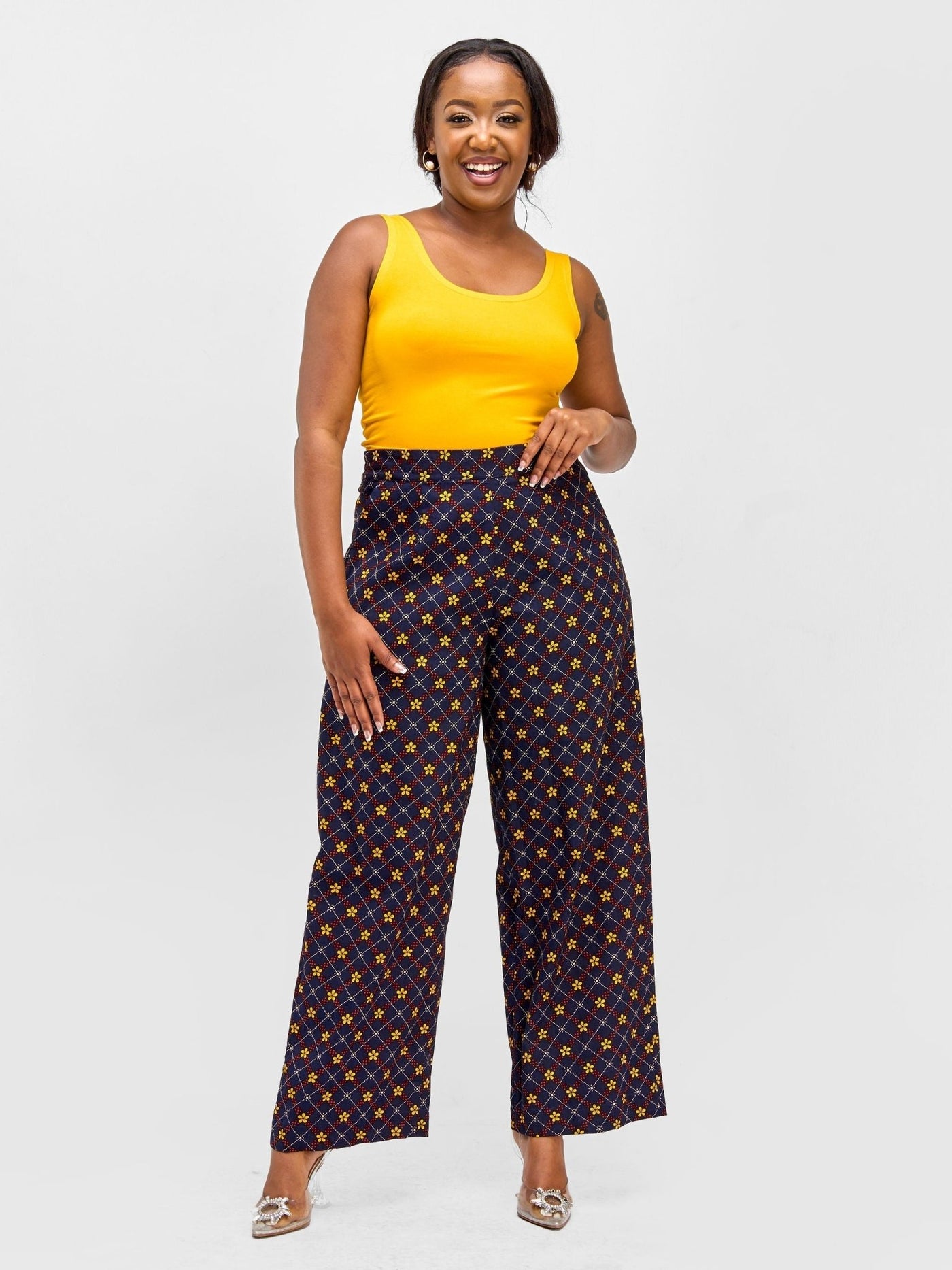 Vivo Essentials Tank Top - Mustard - Shopzetu