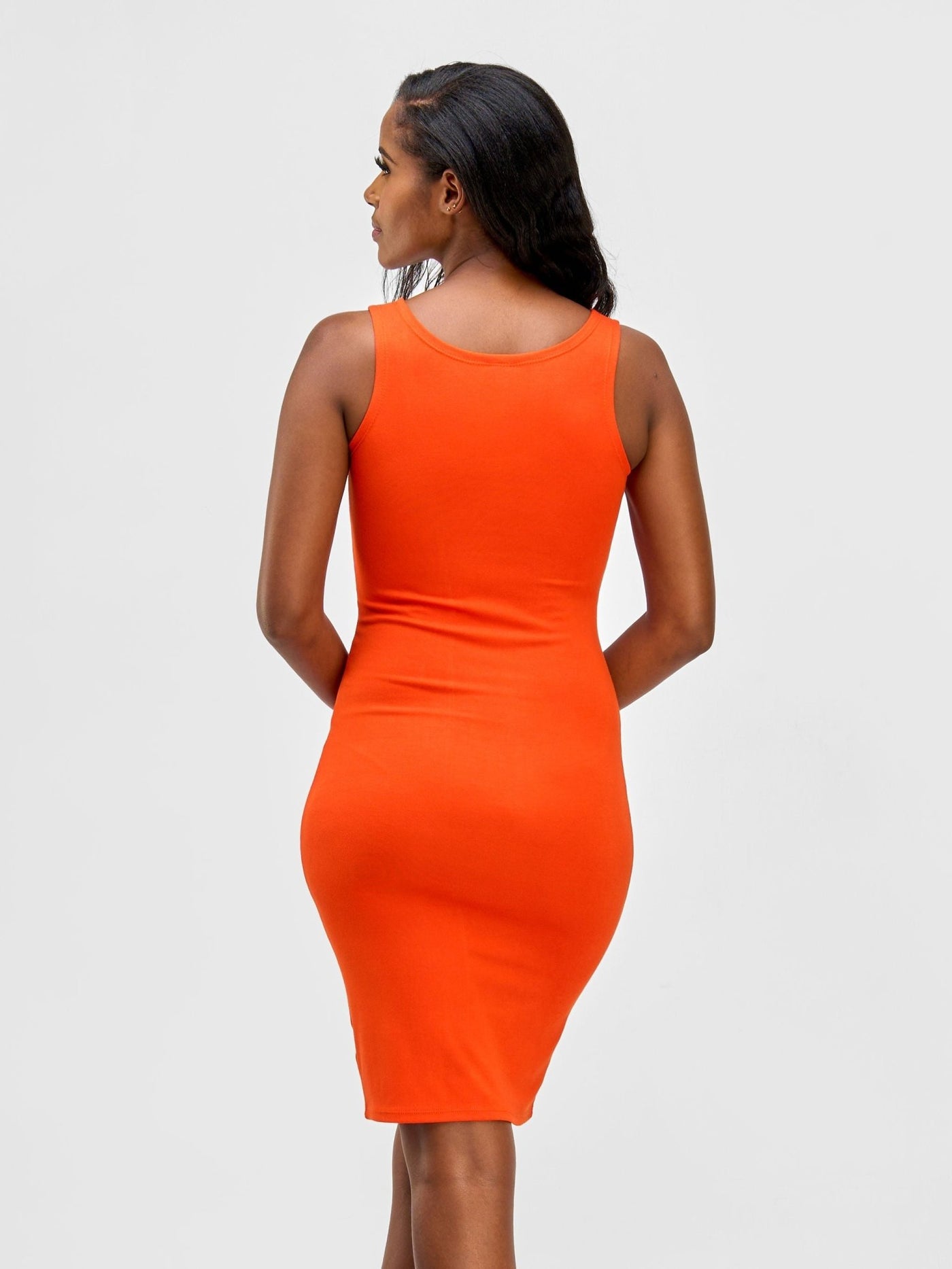 Vivo Essentials Bodycon - Orange - Shopzetu