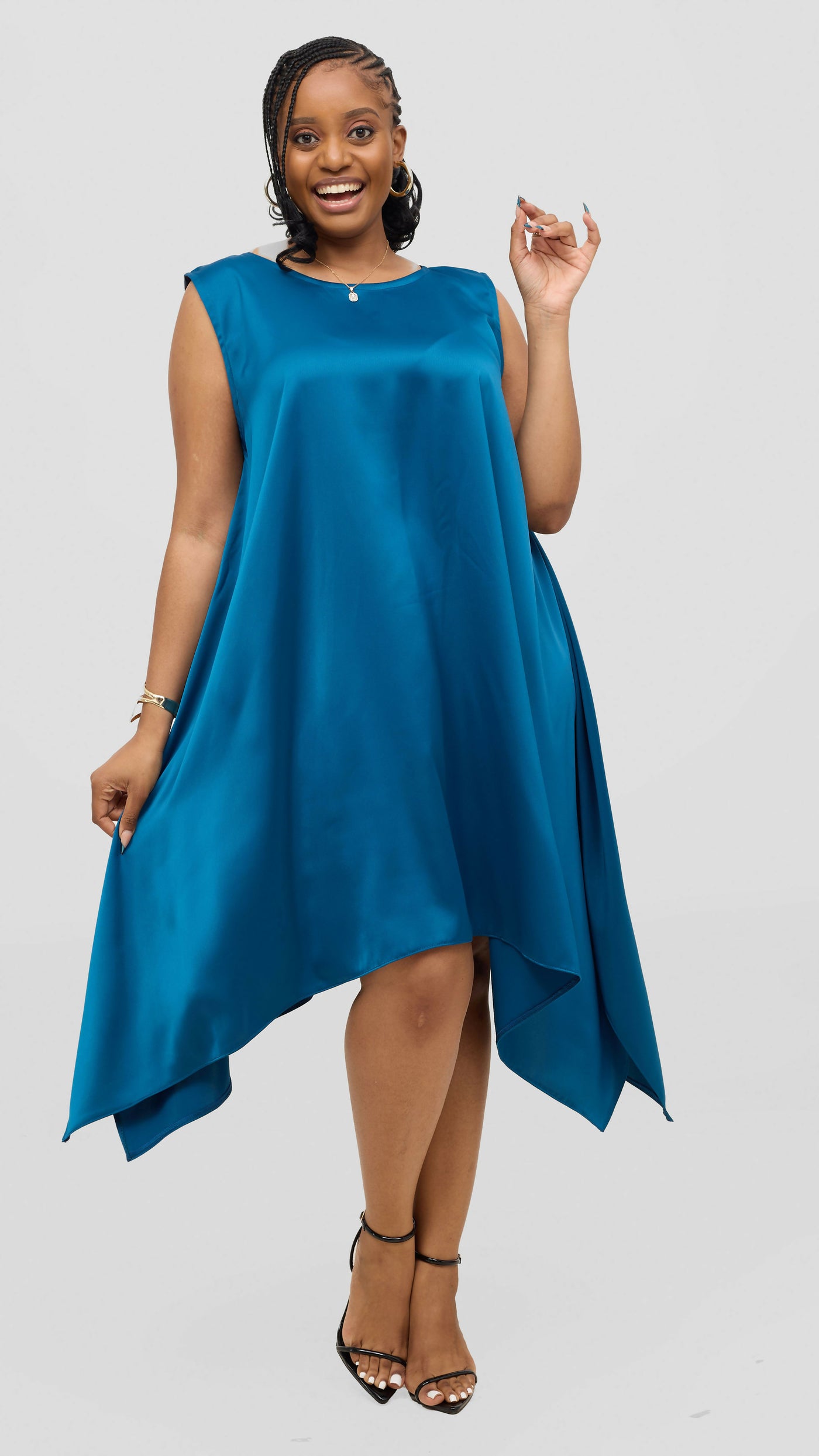 Jolly Fancy Wear Ray Shift Dress - Blue