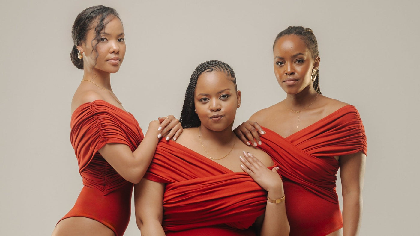 Vivo X This Is Essential Ruched Bodysuit - Red - Shopzetu