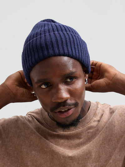 Nairodrip Limited Fisherman's Beanie - Navy Blue - Shopzetu