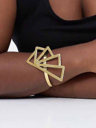Purely Brass Johari Bracelet - Brass - Shopzetu