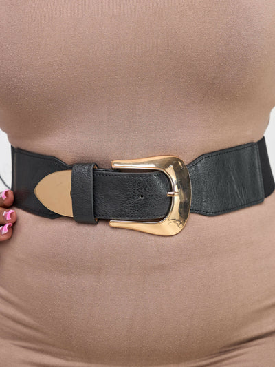 Slik Waist Belt - Black