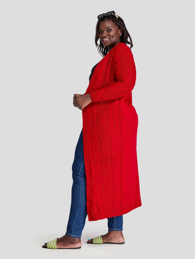 The Fashion Frenzy Waterfall - Red