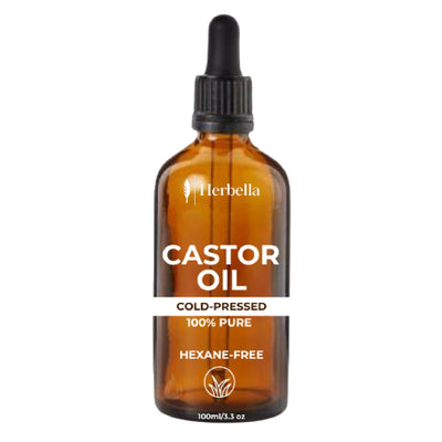 Kipusa Beauty Herbella Castor Oil - Brown - Shopzetu