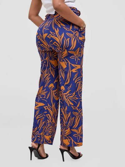 Timyt Urban Wear Savannah Golden Petals Pant - Gold - Shopzetu
