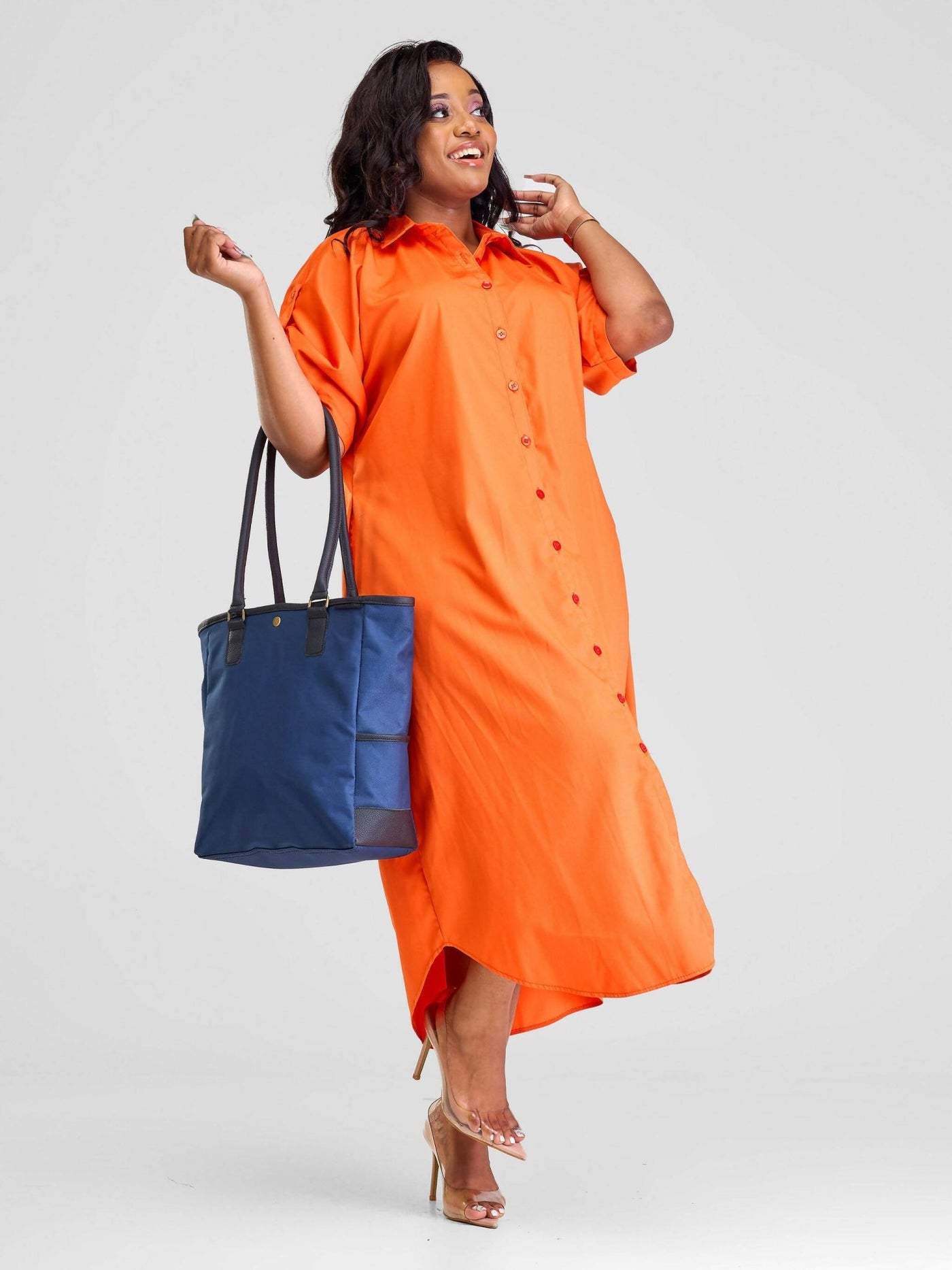 Luxaltra Kua Tote - Steel Blue (Navy) - Shopzetu
