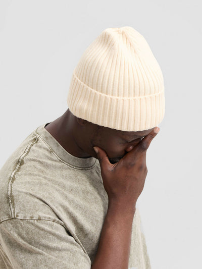 Nairodrip Fisherman's Beanie - Beige - Shopzetu