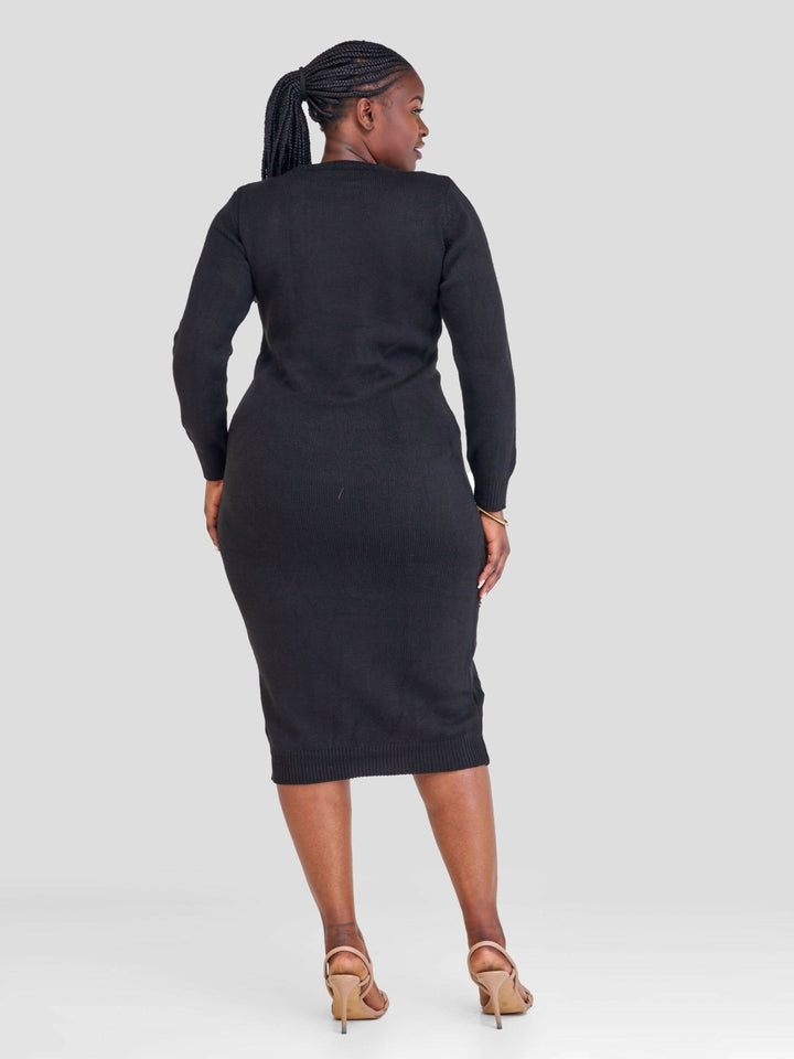 The Fashion Frenzy Dress - Black - Shopzetu