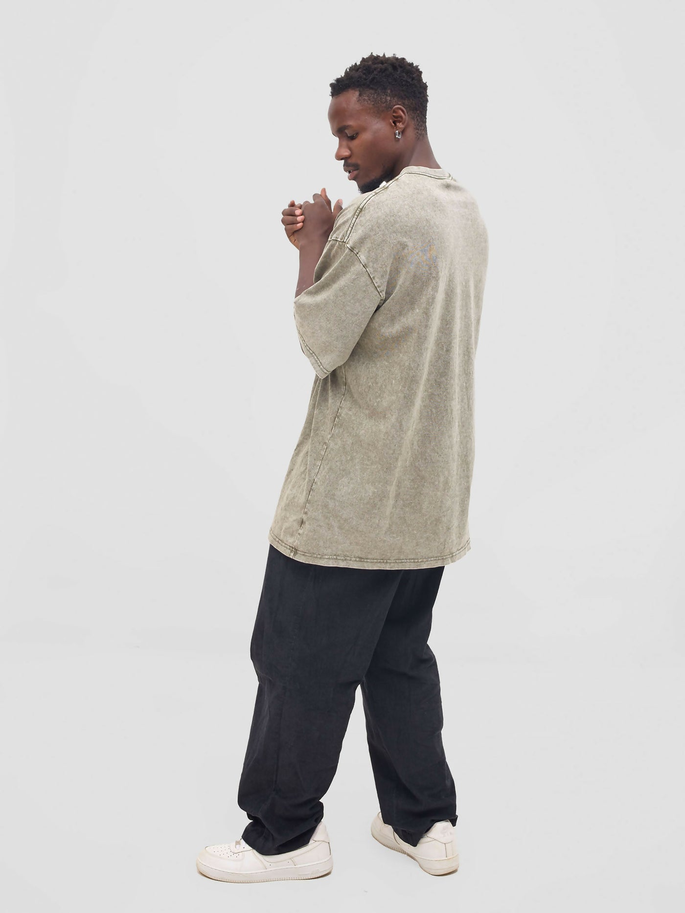 Nairodrip Limited Wash T-shirt - Green - Shopzetu