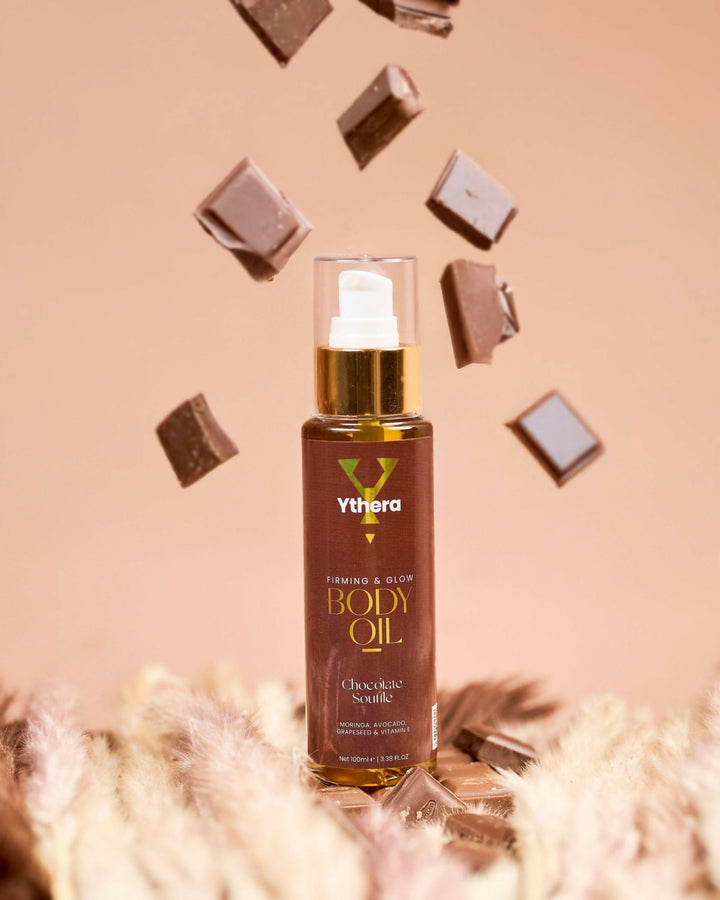 Ythera Chocolate Souffle Firming & Glow Body Oil - Shopzetu