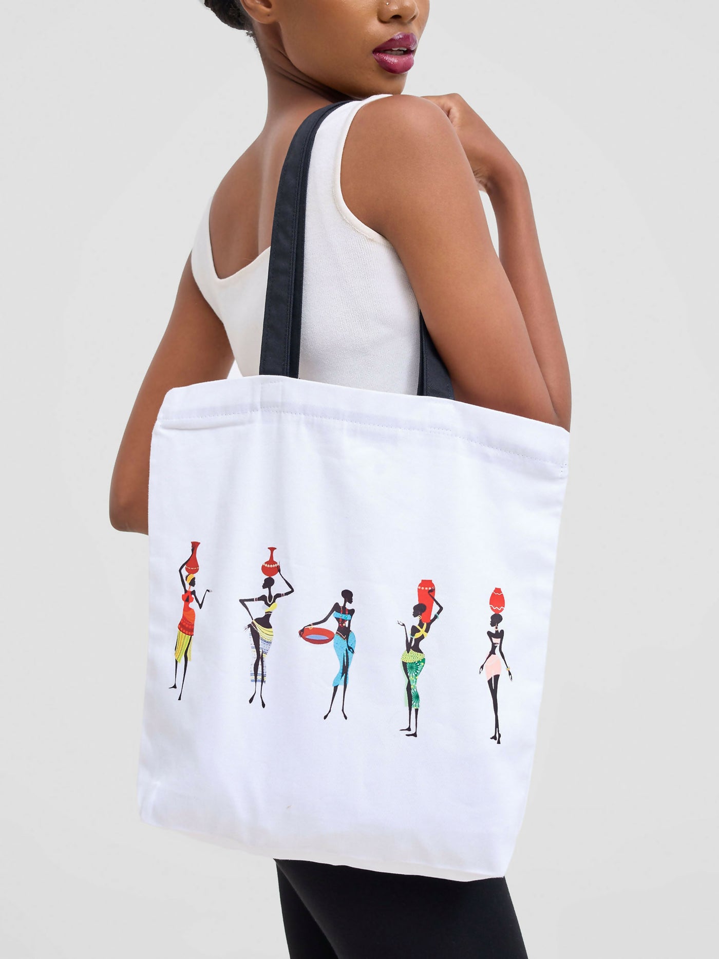 Bloom Apparels Heritage Bag - White - Shopzetu