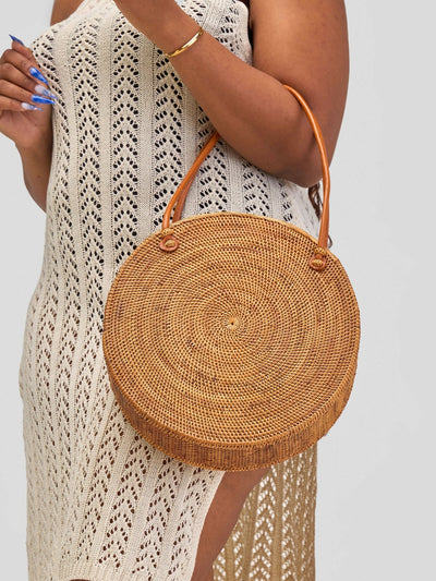 Cugu's Handmade Lamu Ata Bag - Brown - Shopzetu