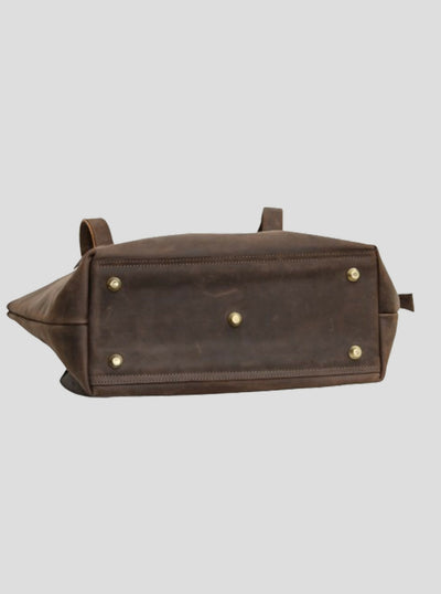 Wazawazi Nduku HandBag - Brown - Shopzetu