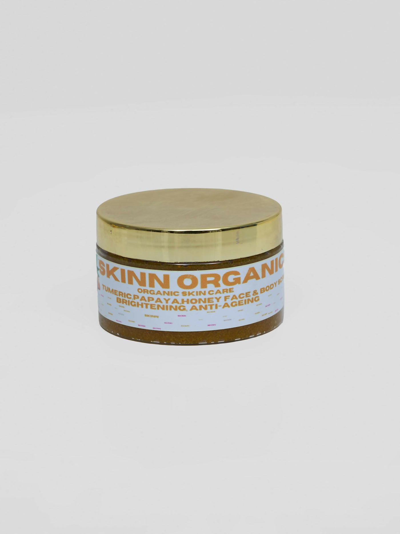 Skinn Organics Turmeric Papaya Honey Sugar Scrub - Shopzetu