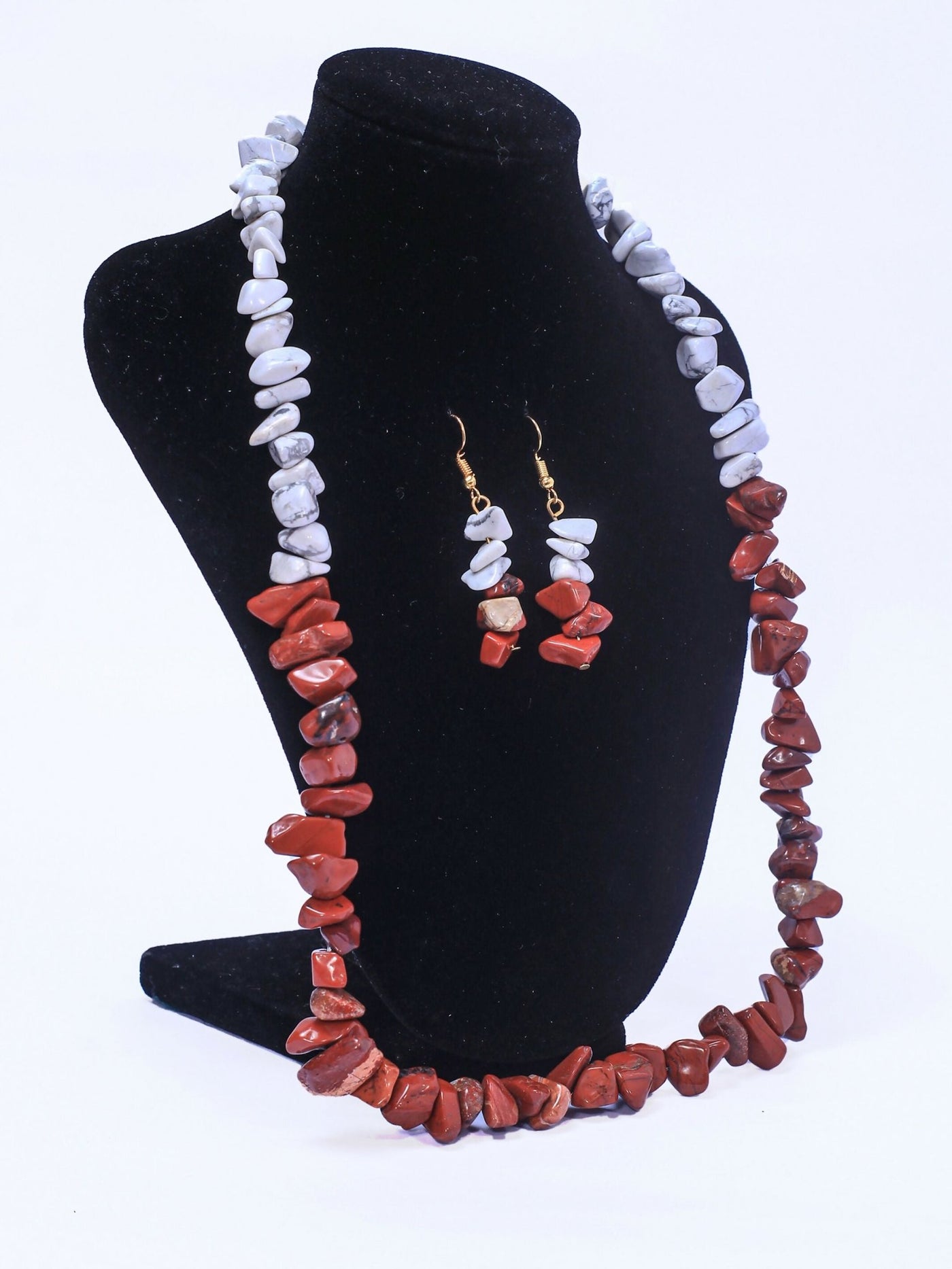 Klewisia Closet Ceramic Necklace Beads Jewellery - Brown - Shopzetu