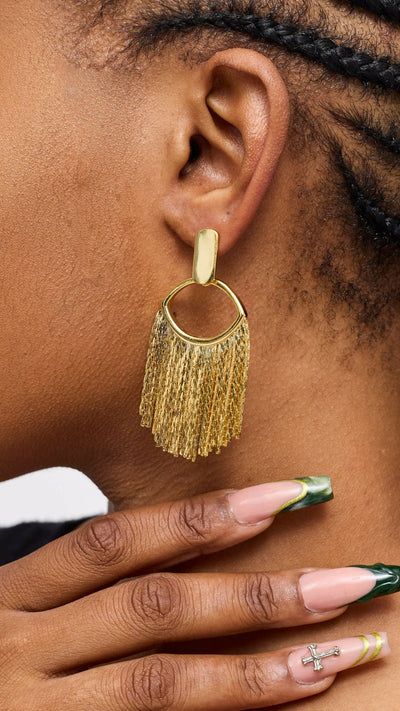 Accessorize With Style Premium Small Earring - Gold - Shopzetu