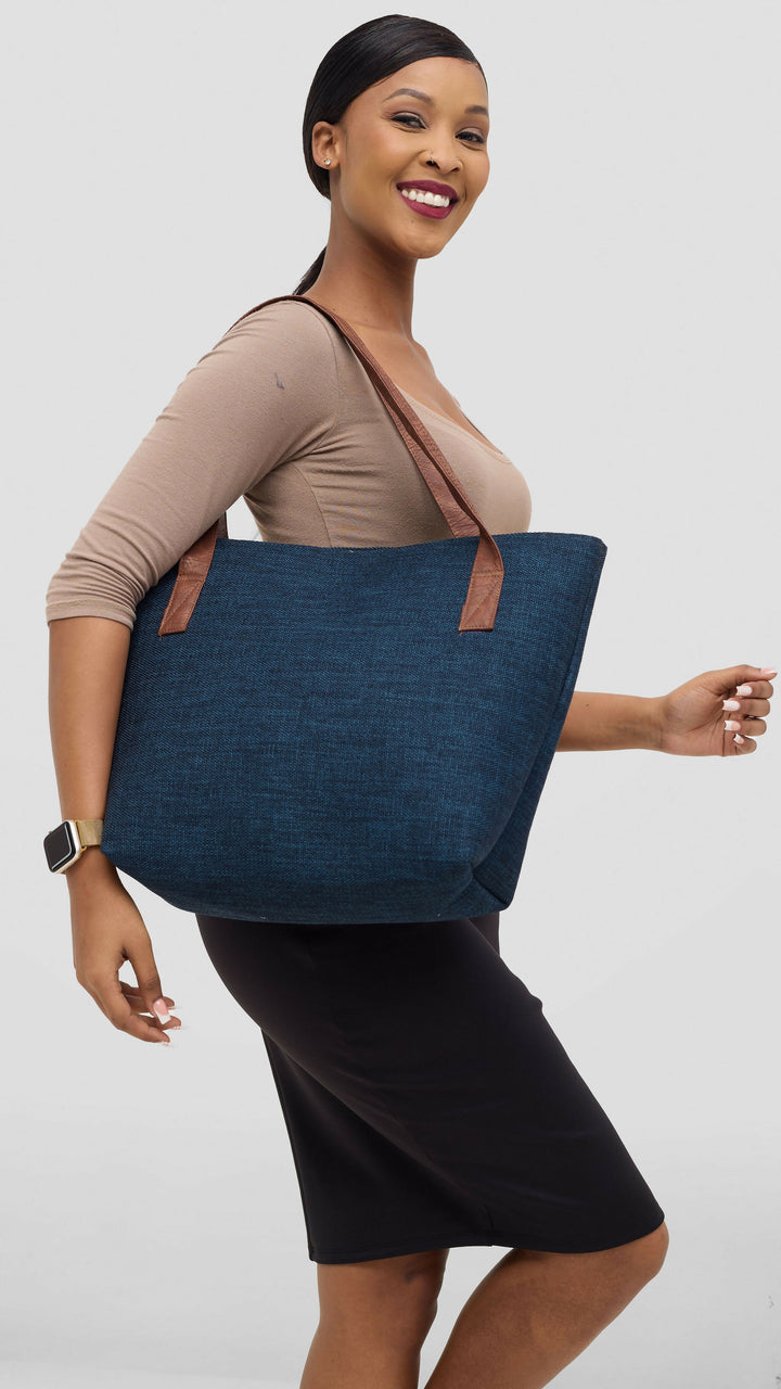Fine Things Sack Bag - Blue