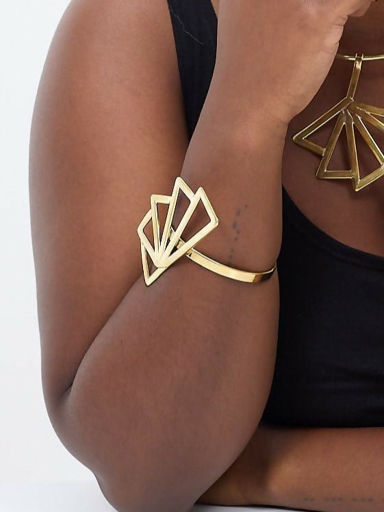 Purely Brass Johari Bracelet - Brass - Shopzetu