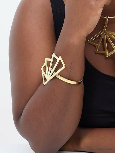 Purely Brass Johari Bracelet - Brass - Shopzetu