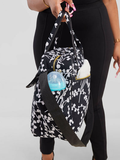 Tolu Bag - Black / White Print