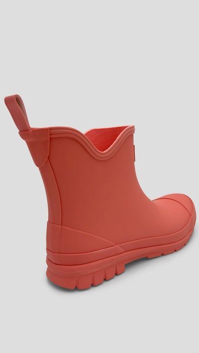 Julz Rainhaven Coral Boot - Coral - Shopzetu